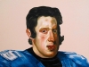 Phillip IV in the Costume of Tim Tebow, 2012, 20 x 15 inches, oil on panel